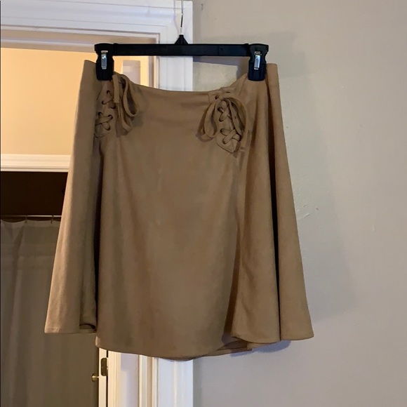 Alya Dresses & Skirts - brown suede skirt Alya Dresses & Skirts - brown suede skirt